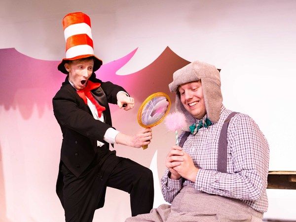 The Cat in the Hat (Christopher Sweet) & Horton the Elephant (Steve Barnett) Photo