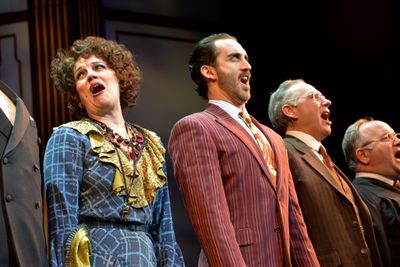 Beth Leavel, Cooper Grodin and Kevin Papiseau  Photo