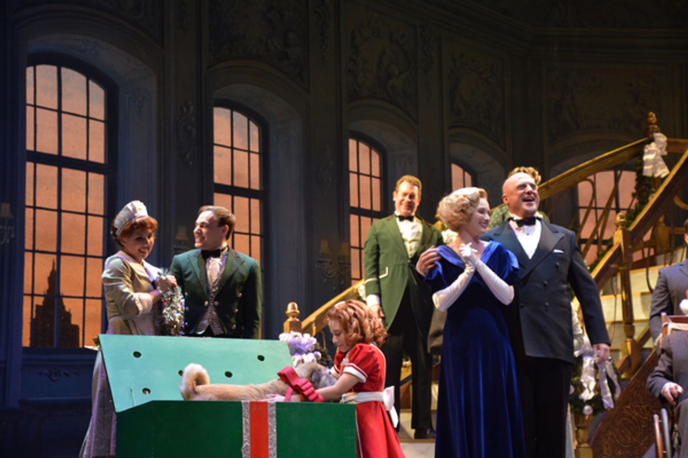 Photo Coverage: The Cast of ANNIE at Paper Mill Take Opening Night Bows  Image