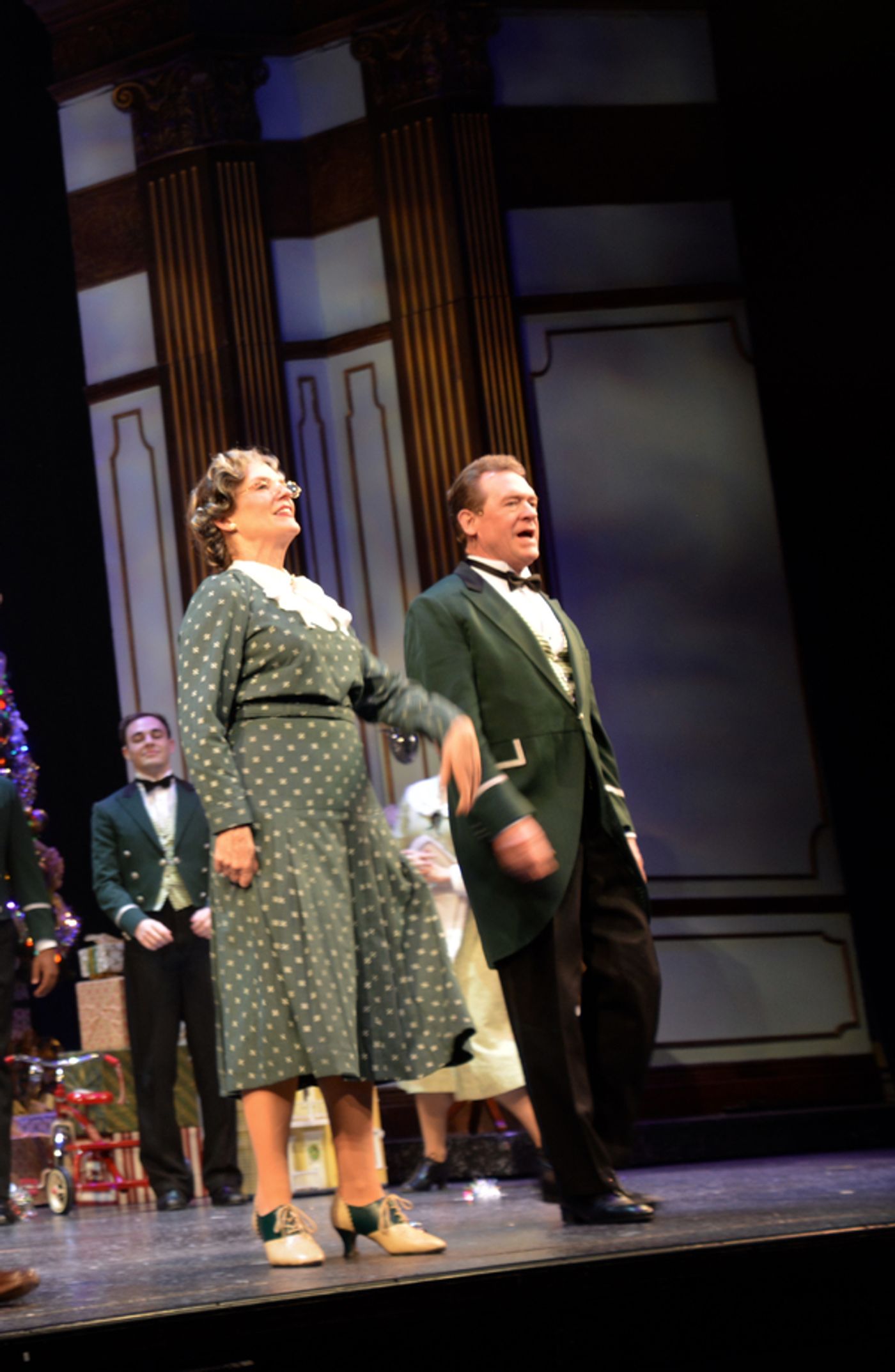 Photo Coverage: The Cast of ANNIE at Paper Mill Take Opening Night Bows  Image