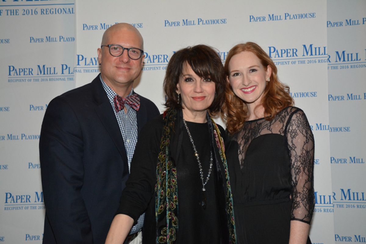 Christopher Sieber, Beth Leavel and Erin Mackey at 