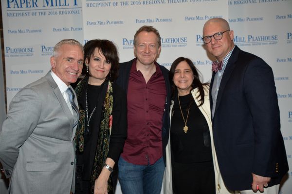 Mark S. Hoebee, Beth Leavel, Bob Martin, Dori Bernstein and Christopher Sieber Photo
