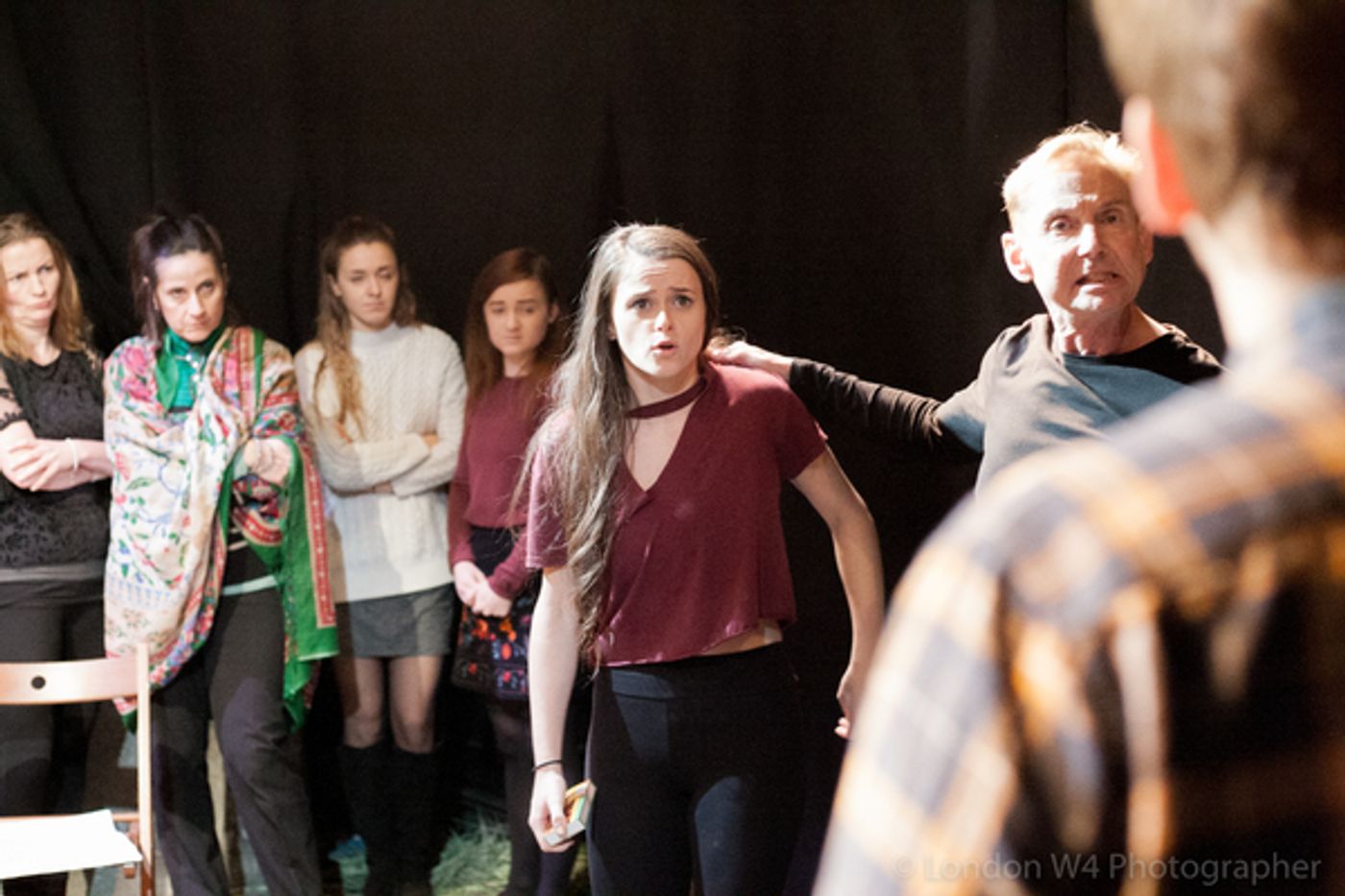 Photo Flash: In the Rehearsal Room for Tabard Theatre's THE LITTLE MATCH GIRL  Image