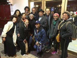 Susan Kelechi Watson from THIS IS US and Obie-winning actor John Douglas Thompson visit 'SCHOOL GIRLS' at MCC Theater @ BroadwayWorld Susan Kelechi Watson from THIS IS US and Obie-winning actor John Douglas Thompson vis Photo