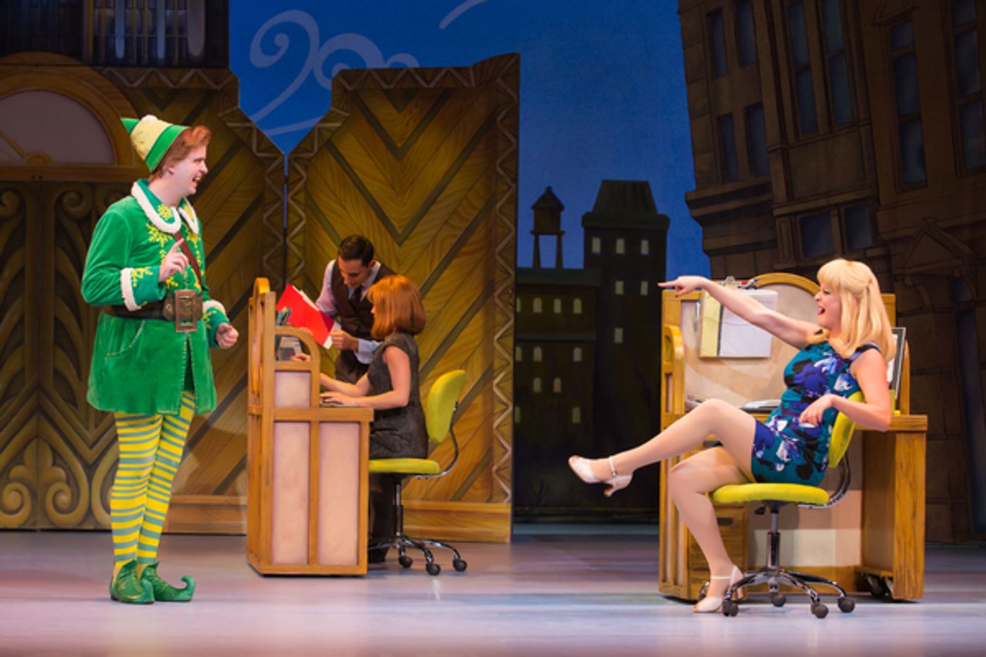 Photo Flash: First Look at Erik Gratton and More in ELF THE MUSICAL in Boston  Image