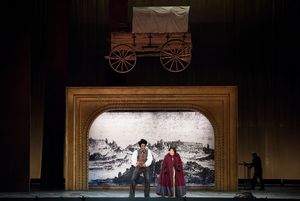 The San Francisco Opera dress rehearsal of Girls of the Golden West. At the War Memorial Opera House on Friday night, November 17, 2017. @ BroadwayWorld The San Francisco Opera dress rehearsal of Girls of the Golden West. At the War Memor Photo