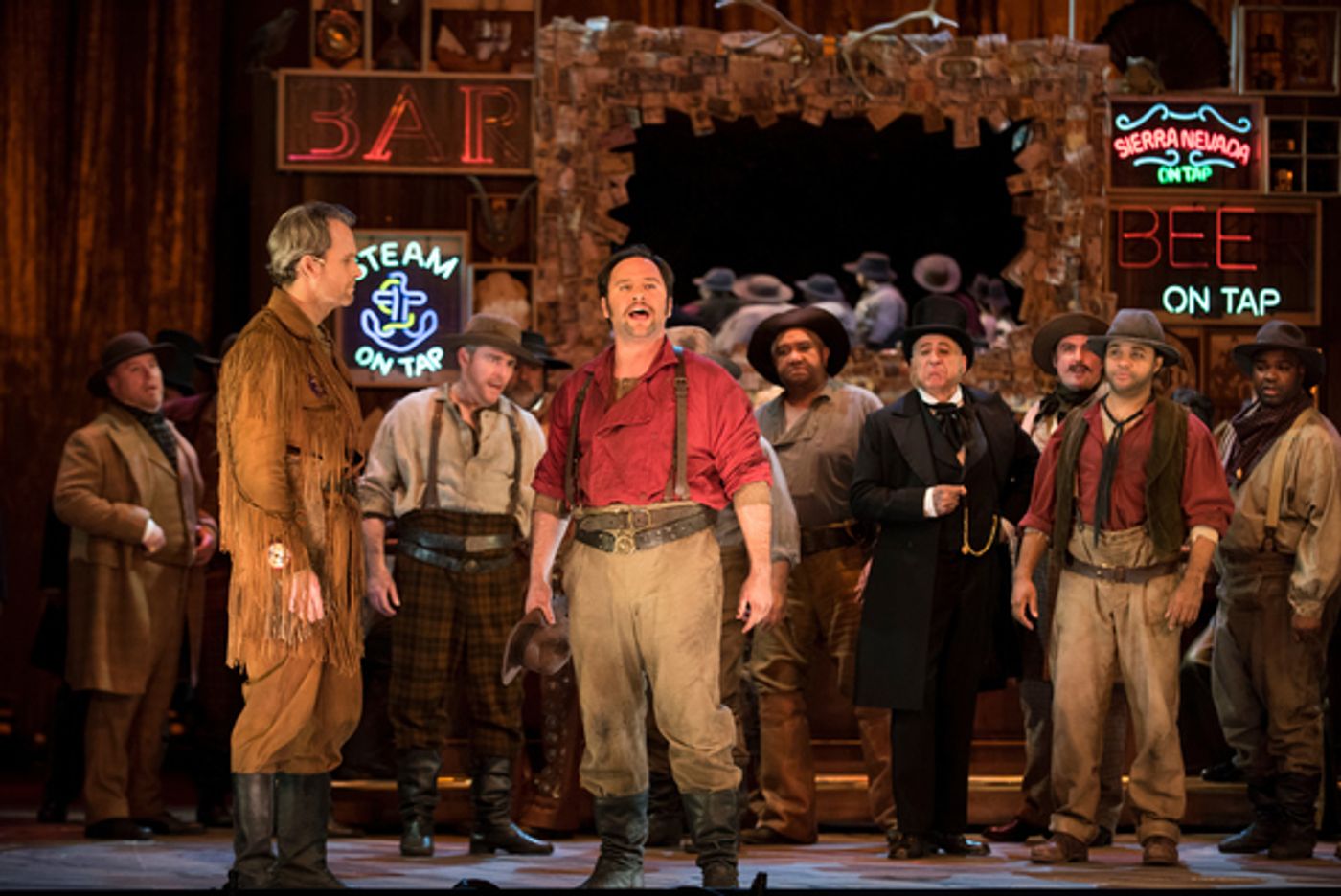 Photos: San Francisco Opera Stages GIRLS OF THE GOLDEN WEST  Image