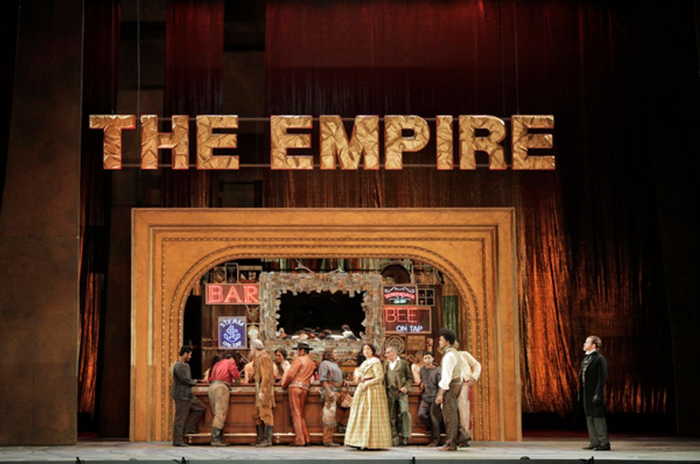 Photos: San Francisco Opera Stages GIRLS OF THE GOLDEN WEST  Image