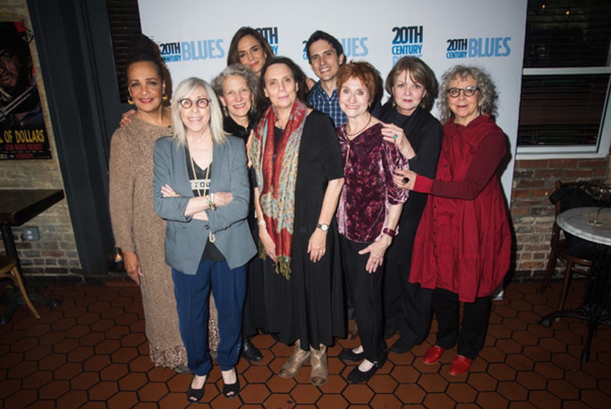 Franchelle Stewart Dorn, Susan Miller,  Beth Dixon, Polly Draper, Emily Mann,  Charles Socarides, Lida Orzeck, Ellen Parker and Kathryn Grody at 