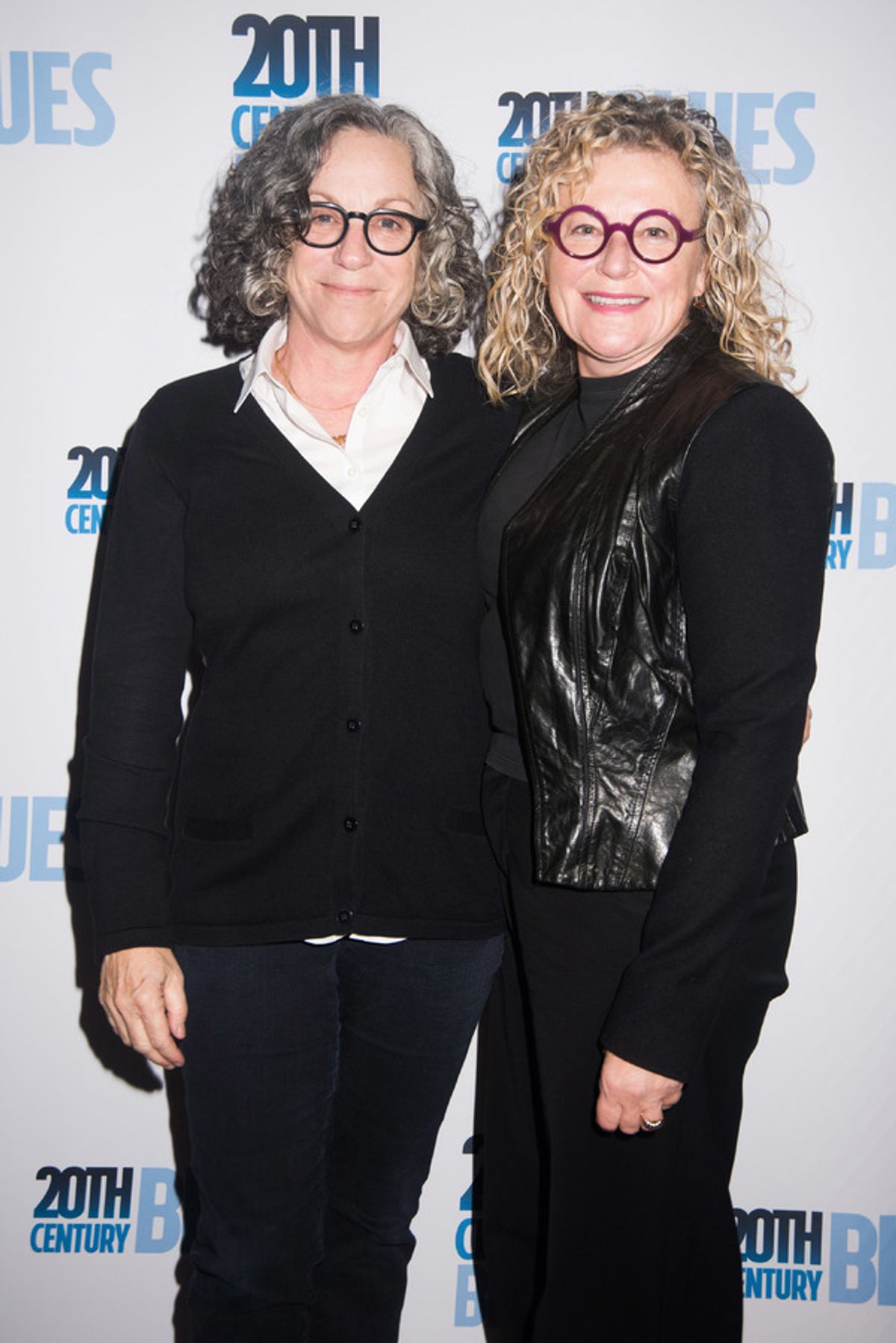 Patricia Cronin and Deborah Kass at 