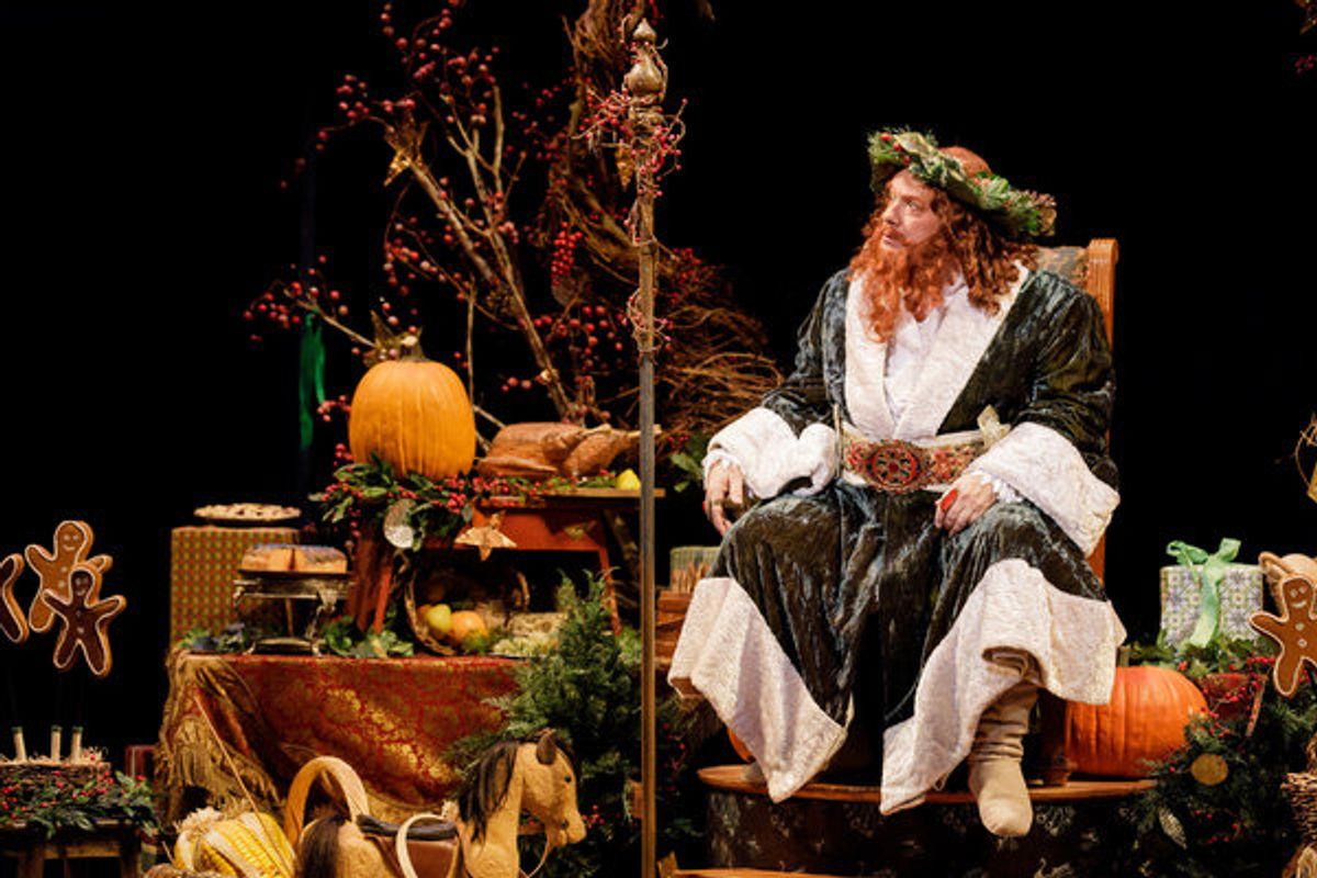 Joel Blum as The Ghost of Christmas Present at 