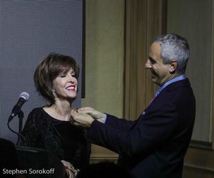 Deana Martin & Mark Rozzano (Jerry's manager) @ BroadwayWorld Deana Martin & Mark Rozzano (Jerry's manager) Photo