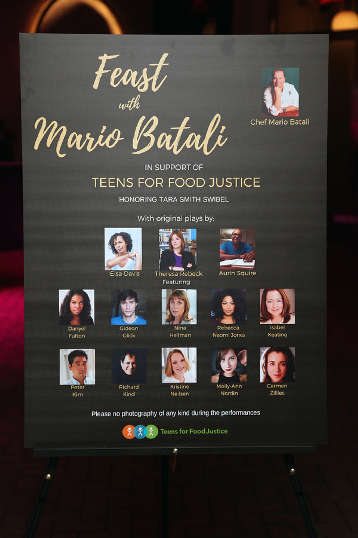 Photo Flash: Gloria Estefan, Richard Kind, Mario Batali and More at Teens for Food Justice's FEAST  Image