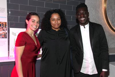 Erika Nillo, guest, Jesse Ahinful Photo