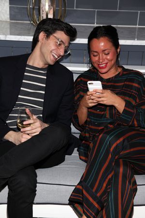 Gideon Glick, Carmen Zines @ BroadwayWorld Gideon Glick, Carmen Zines Photo