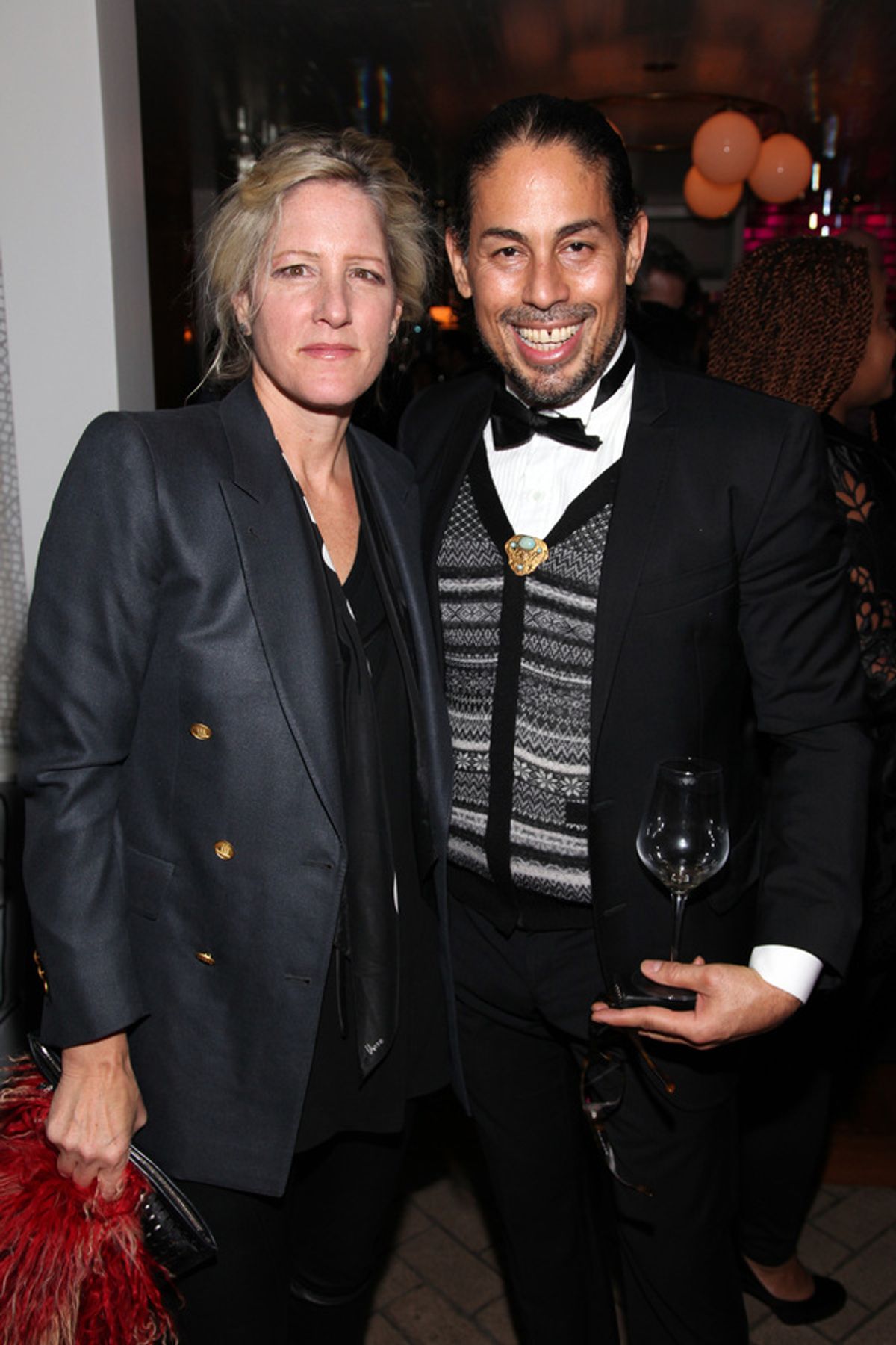 Loretta Haims, Carlos Maldonado at 