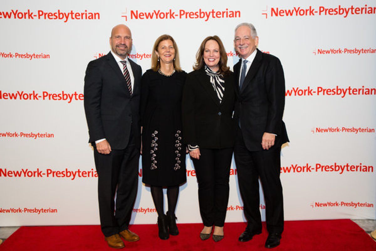 Dr. Craig Albanese, Dr. Mary D'Alton, Ellen Corwin, Dr. Steven J. Corwin. Photo by 4 Eyes Photography/Kellie Walsh. at 