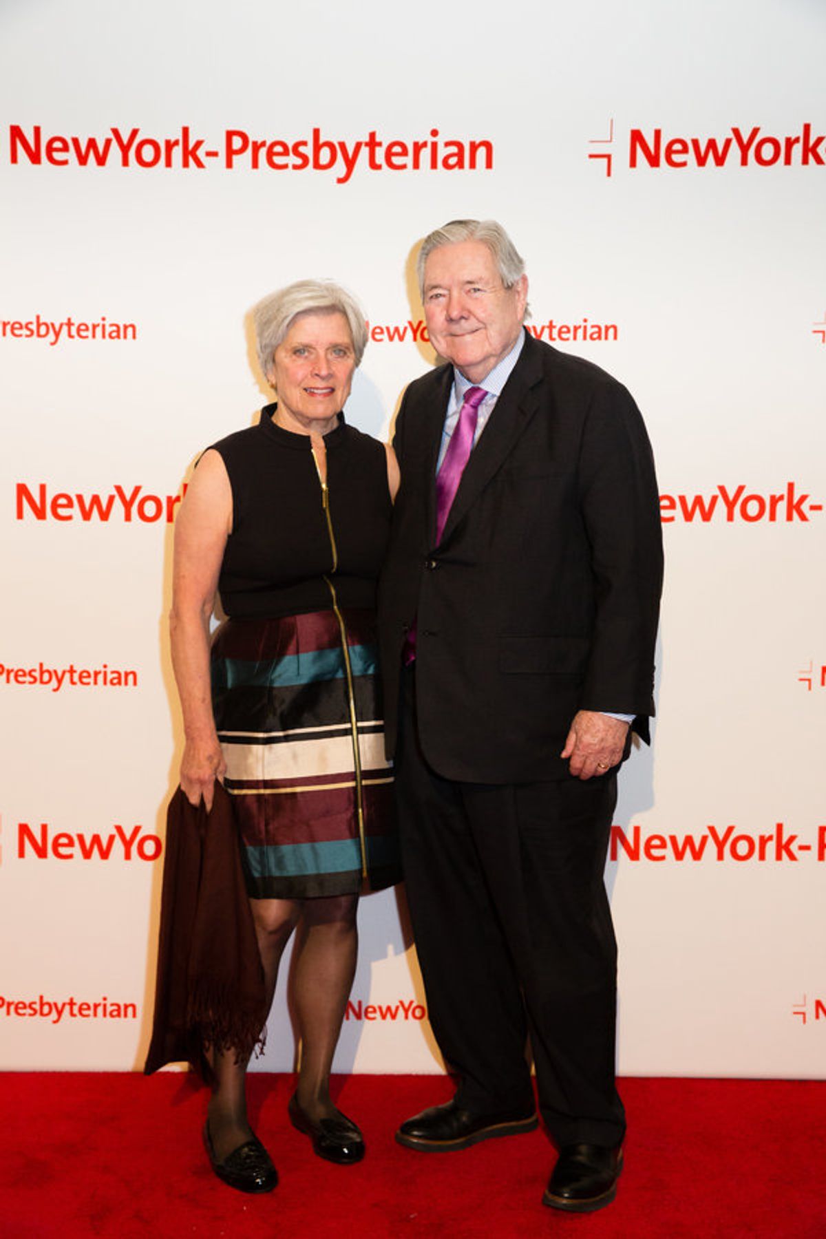 Dr. Mary Lake Polan, Frank A. Bennack, Jr. Photo by 4 Eyes Photography/Kellie Walsh. at Jane Krakowski Helps Raise $1 Million at NewYork-Presbyterian's 'AMAZING KIDS' Gala