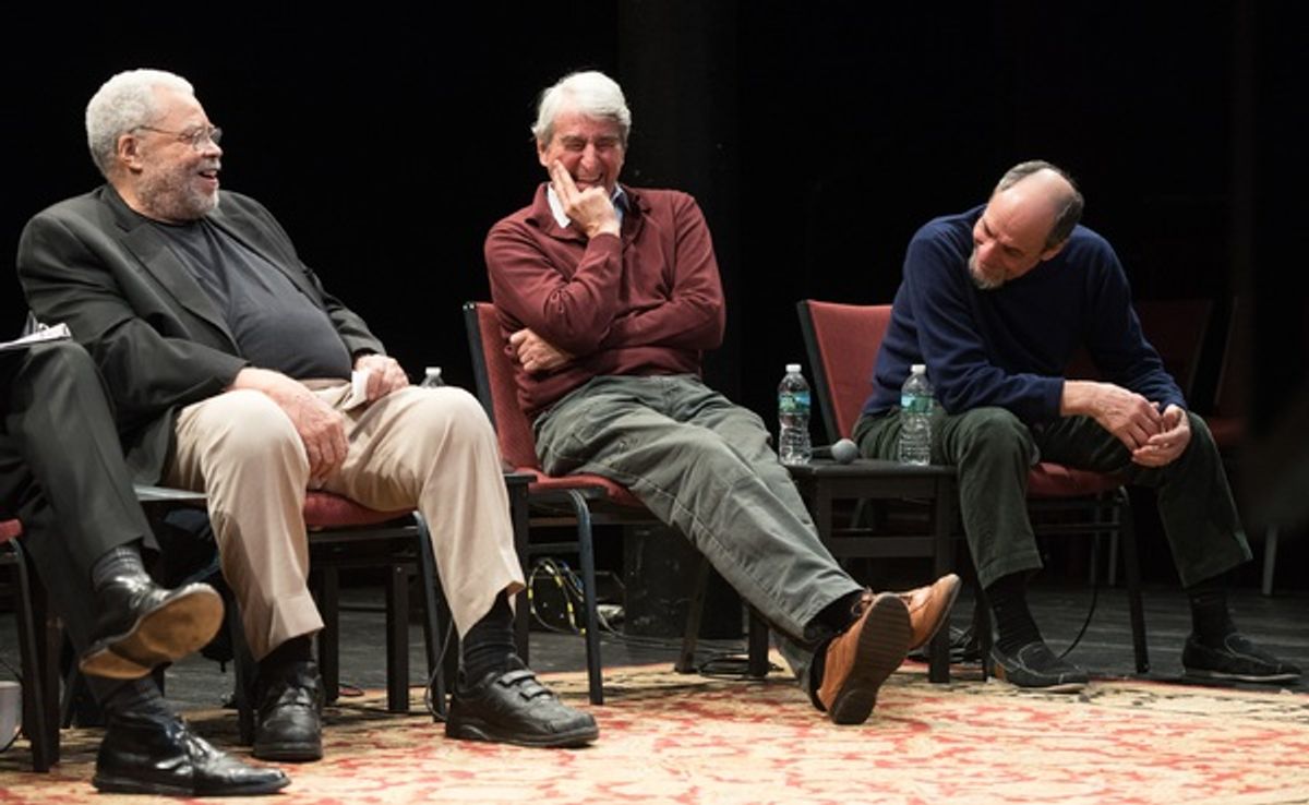 James Earl Jones, Sam Waterston, and F. Murray Abraham at 