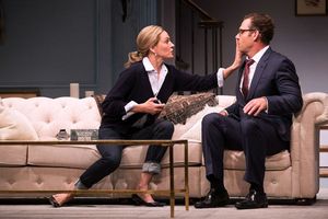 Uma Thurman as 'Chloe' and Martin Csokas as 'Peter' @ BroadwayWorld Uma Thurman as 'Chloe' and Martin Csokas as 'Peter' Photo