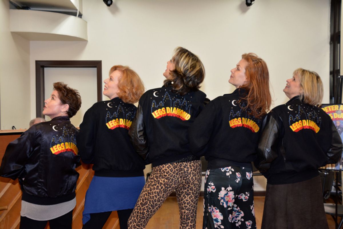 Christine Andreas, Ruth Gottschall, Wendy Waring, Colleen Dunn and Carol Ann Baxter at 