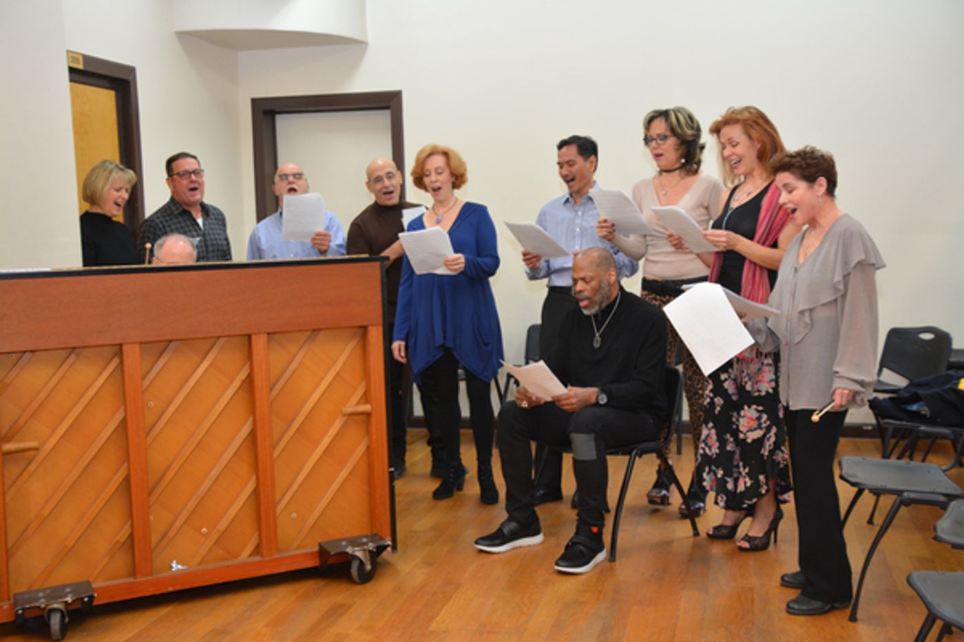 Photo Coverage: LEGS DIAMOND 30th Anniversary Concert Meets the Press  Image