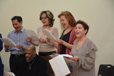 Norman Wendall Kauahi, Adrian Bailey, Wendy Waring, Colleen Dunn and Christine Andrea Photo