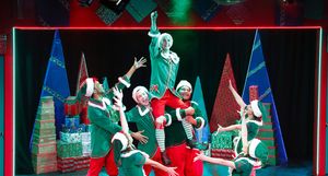 Roy Samra with Lance Spencer, Colleen DeRosa, Cody Talkie, LiSean McElrath, Emilie Ro Photo