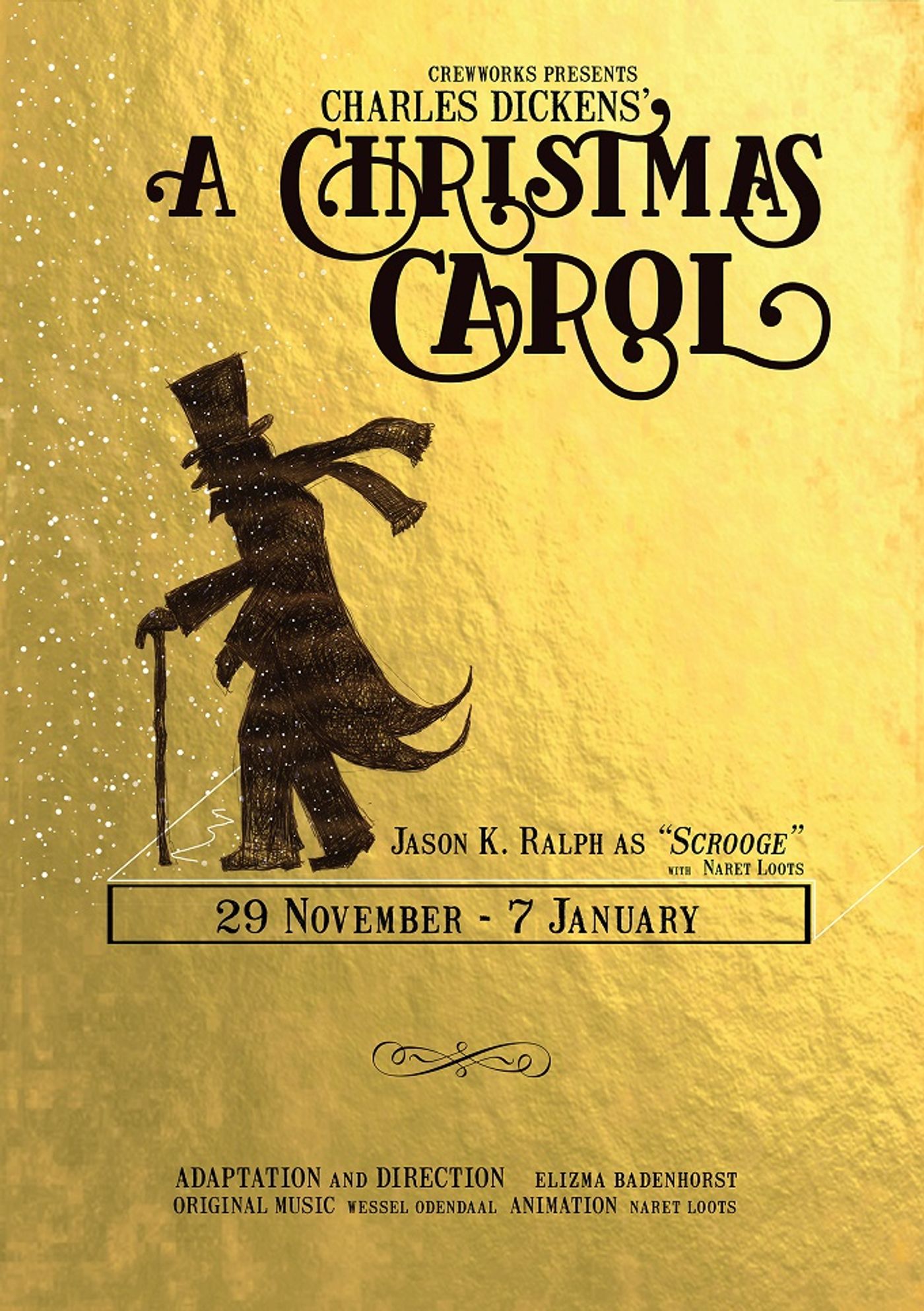 Get Into the Festive Spirit With Brand New Adaptation of A CHRISTMAS CAROL at Pieter Toerien's Studio Theatre  Image
