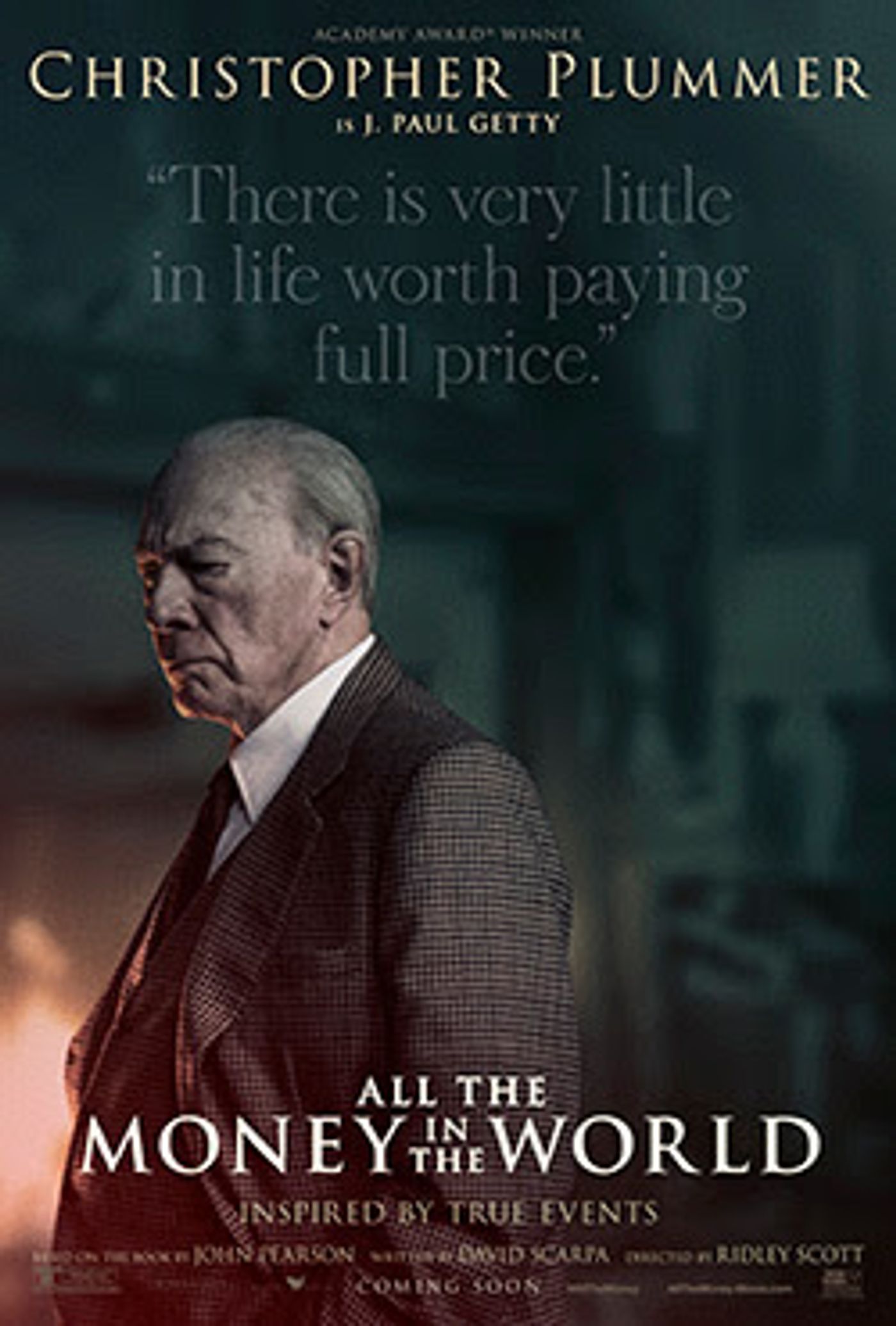 VIDEO: Christopher Plummer Replaces Kevin Spacey in New ALL THE MONEY IN THE WORLD Trailer VIDEO: Christopher Plummer Replaces Kevin Spacey in New ALL THE MONEY IN THE WORLD Trailer Image