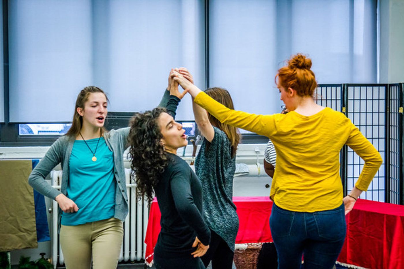 Photo Flash: In Rehearsal With Titan Theatre Company's A CHRISTMAS CAROL  Image