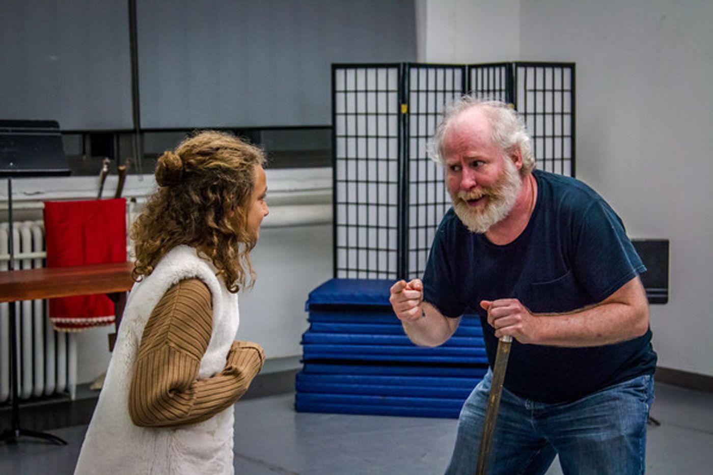Photo Flash: In Rehearsal With Titan Theatre Company's A CHRISTMAS CAROL  Image