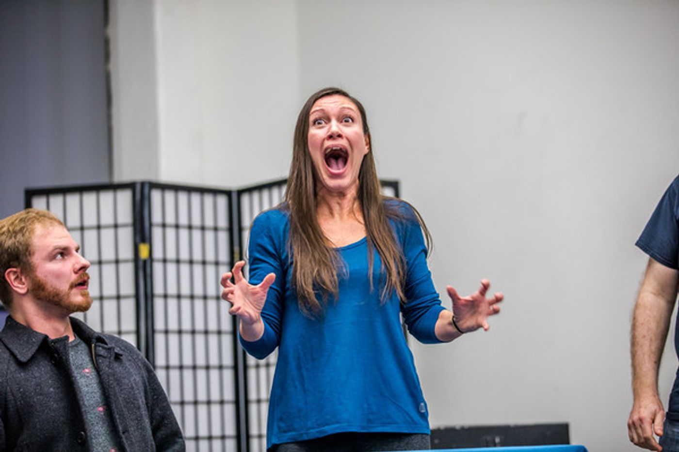 Photo Flash: In Rehearsal With Titan Theatre Company's A CHRISTMAS CAROL  Image