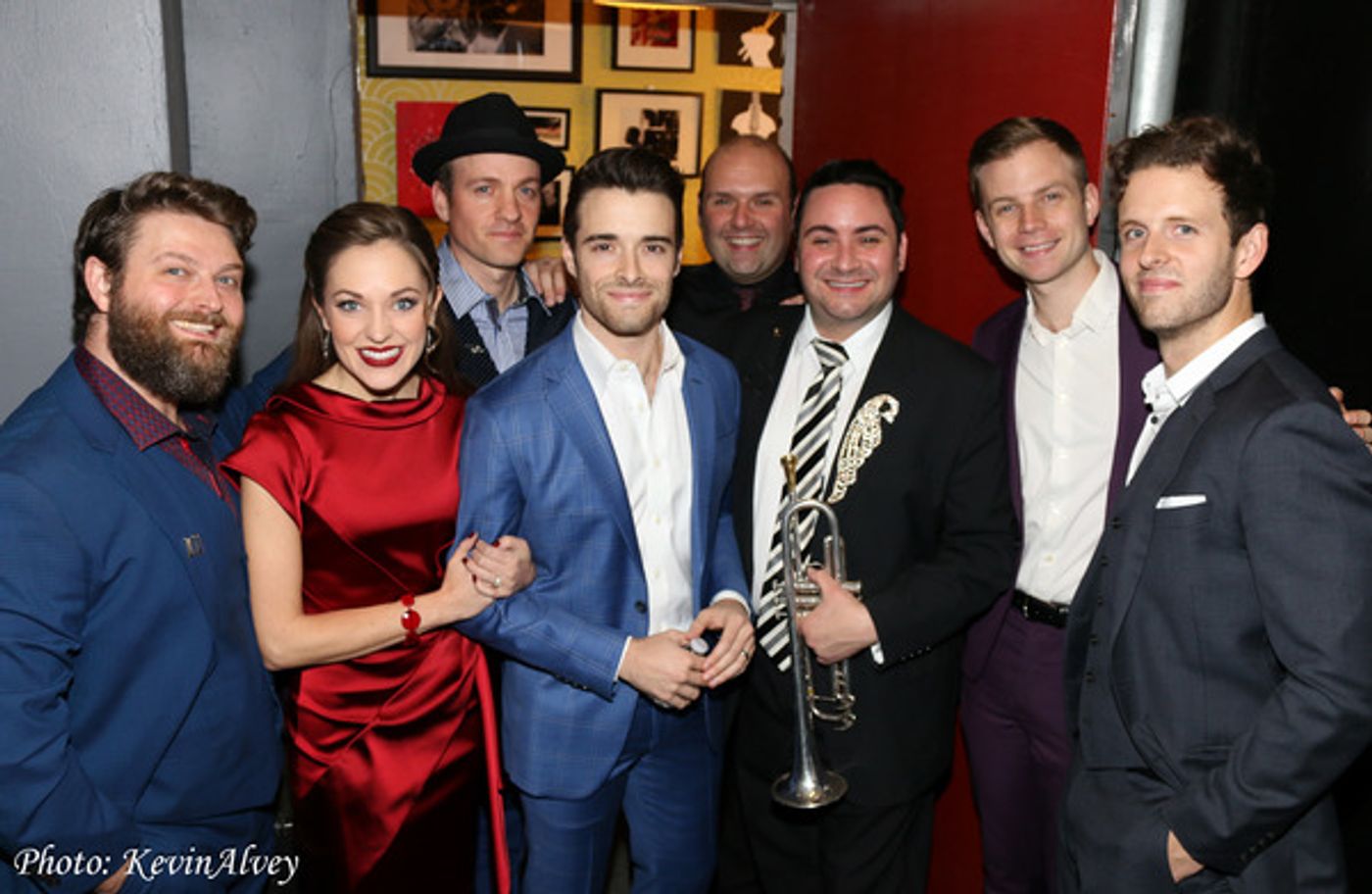 Photo Flash: Broadway at Birdland Presents The Donny Nova Band Featuring Julia Trojan from BANDSTAND  Image