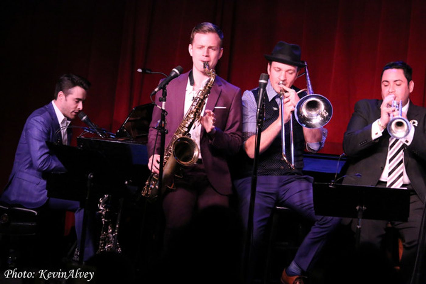 Photo Flash: Broadway at Birdland Presents The Donny Nova Band Featuring Julia Trojan from BANDSTAND  Image