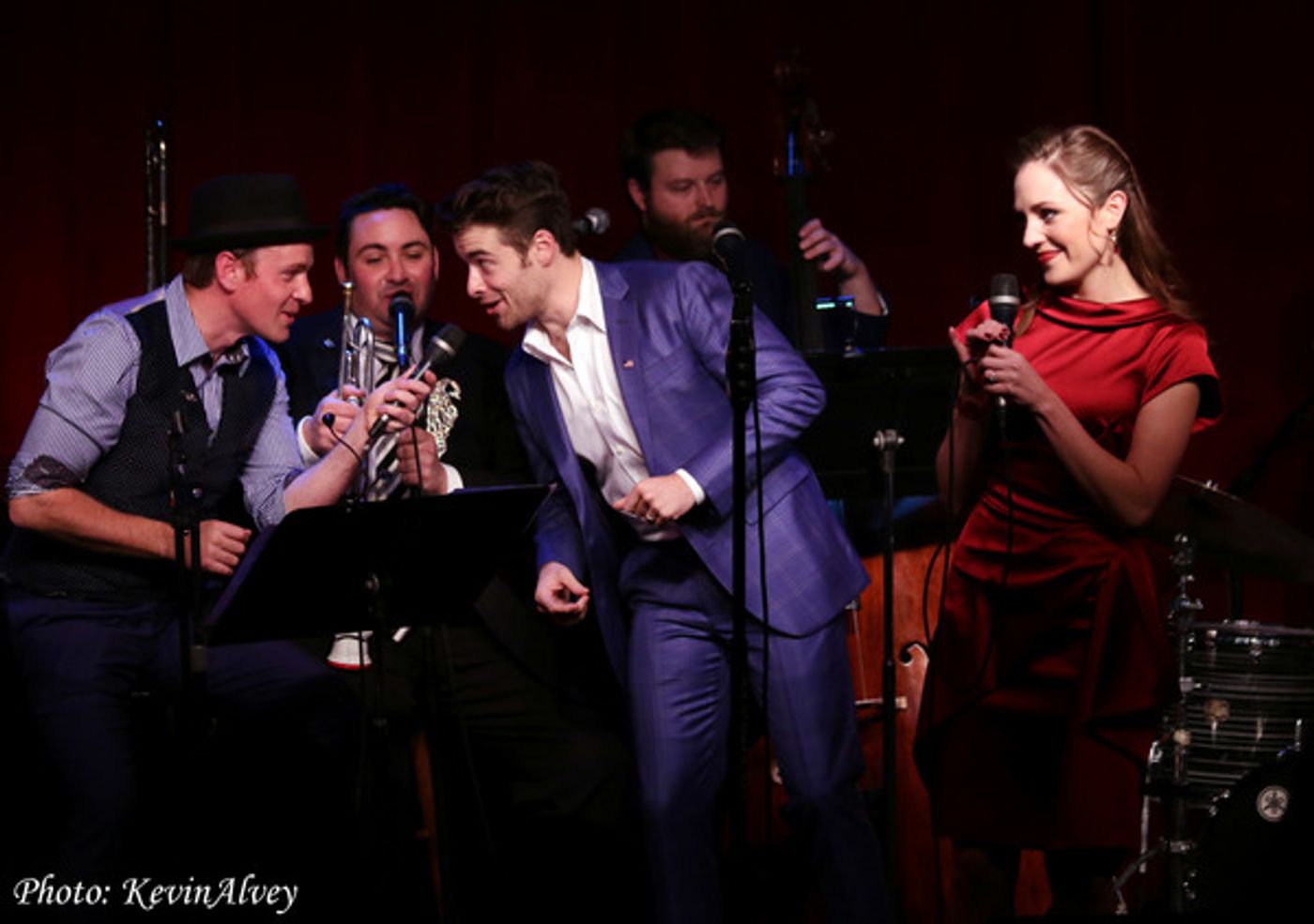 Photo Flash: Broadway at Birdland Presents The Donny Nova Band Featuring Julia Trojan from BANDSTAND  Image