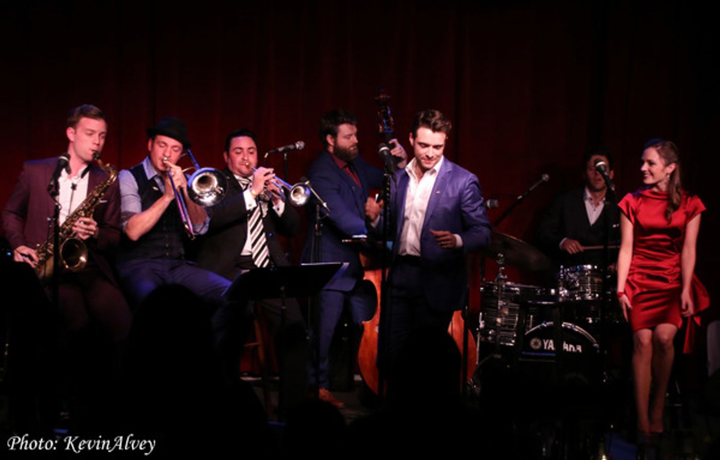 Photo Flash: Broadway at Birdland Presents The Donny Nova Band Featuring Julia Trojan from BANDSTAND  Image