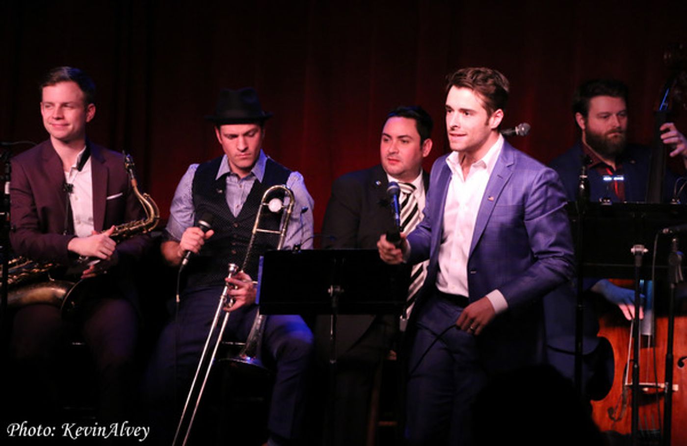 Photo Flash: Broadway at Birdland Presents The Donny Nova Band Featuring Julia Trojan from BANDSTAND  Image