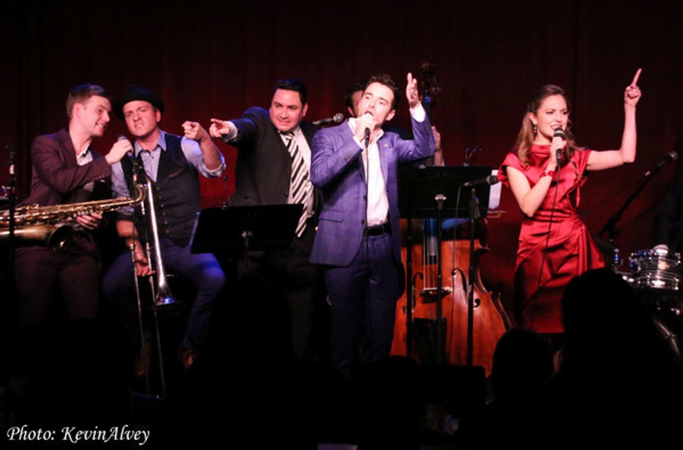 Photo Flash: Broadway at Birdland Presents The Donny Nova Band Featuring Julia Trojan from BANDSTAND  Image