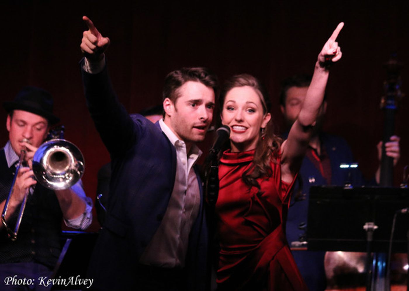 Photo Flash: Broadway at Birdland Presents The Donny Nova Band Featuring Julia Trojan from BANDSTAND  Image