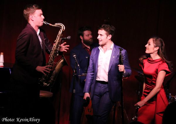 James Nathan Hopkins, Corey Cott, Laura Osnes Photo