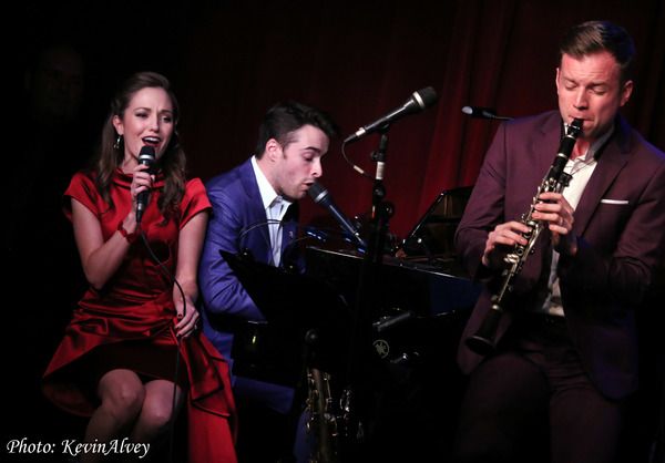 Laura Osnes, Corey Cott, James Nathan Hopkins Photo