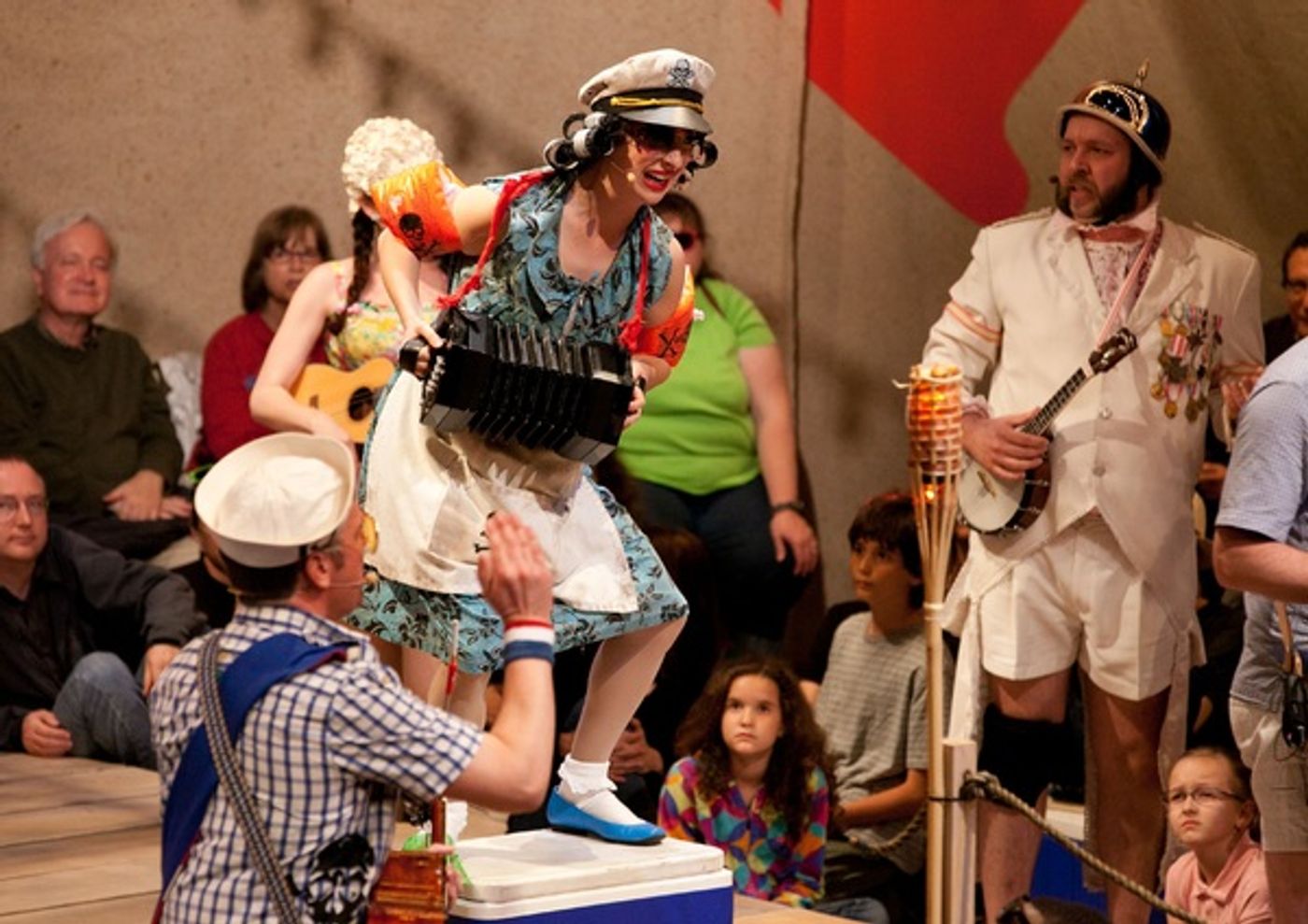 Photo Flash: First Look - PIRATES OF PENZANCE Brings Sun and Surf to NYU Skirball Tonight Photo Flash: First Look - PIRATES OF PENZANCE Brings Sun and Surf to NYU Skirball Tonight Image