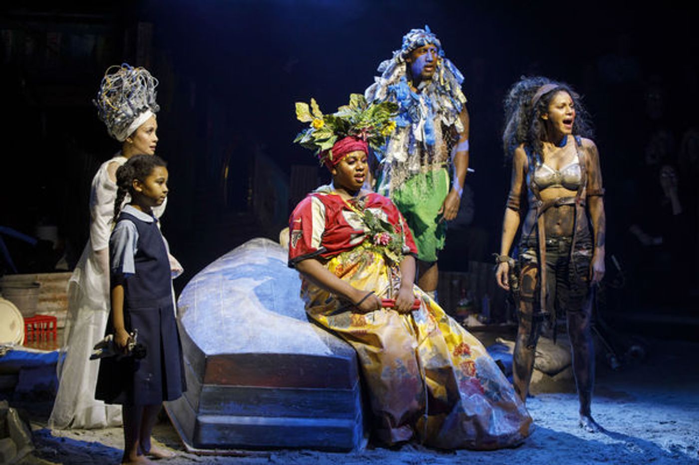 Photo Flash: First Look at Hailey Kilgore, Lea Salonga, Alex Newell and More 'Waiting for Life' in Broadway's ONCE ON THIS ISLAND  Image