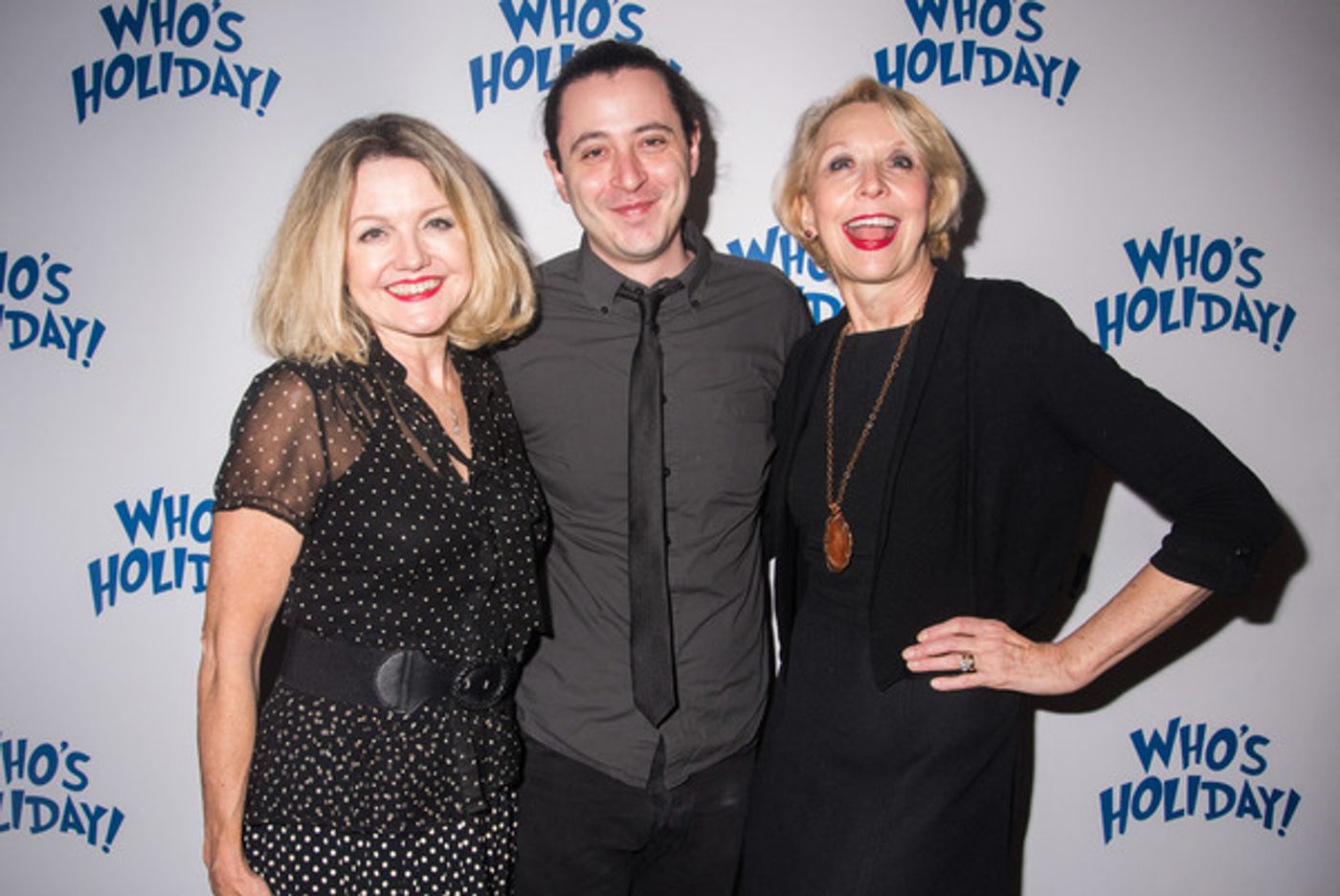 Photo Flash: Lesli Margherita, Charles Busch, Alex Brightman, Sierra Boggess and More Celebrate WHO'S HOLIDAY Opening Off-Broadway  Image