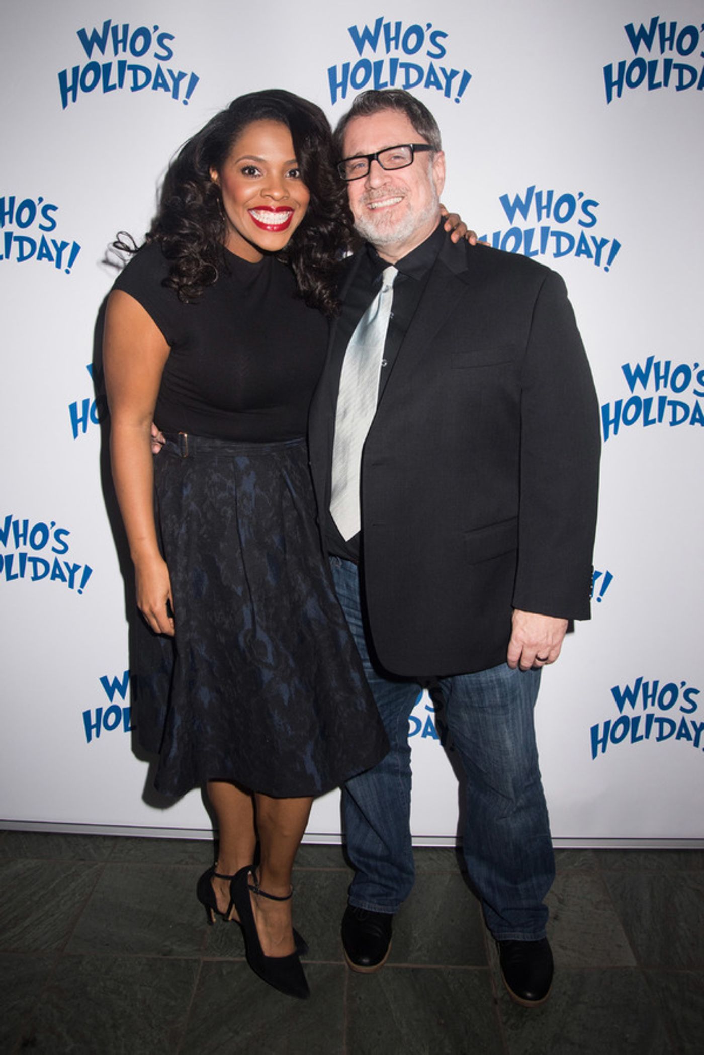 Photo Flash: Lesli Margherita, Charles Busch, Alex Brightman, Sierra Boggess and More Celebrate WHO'S HOLIDAY Opening Off-Broadway  Image