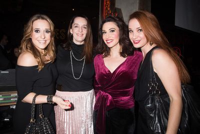Jessica Vosk, Julia Murney, Lesli Margherita and Sierra Boggess Photo