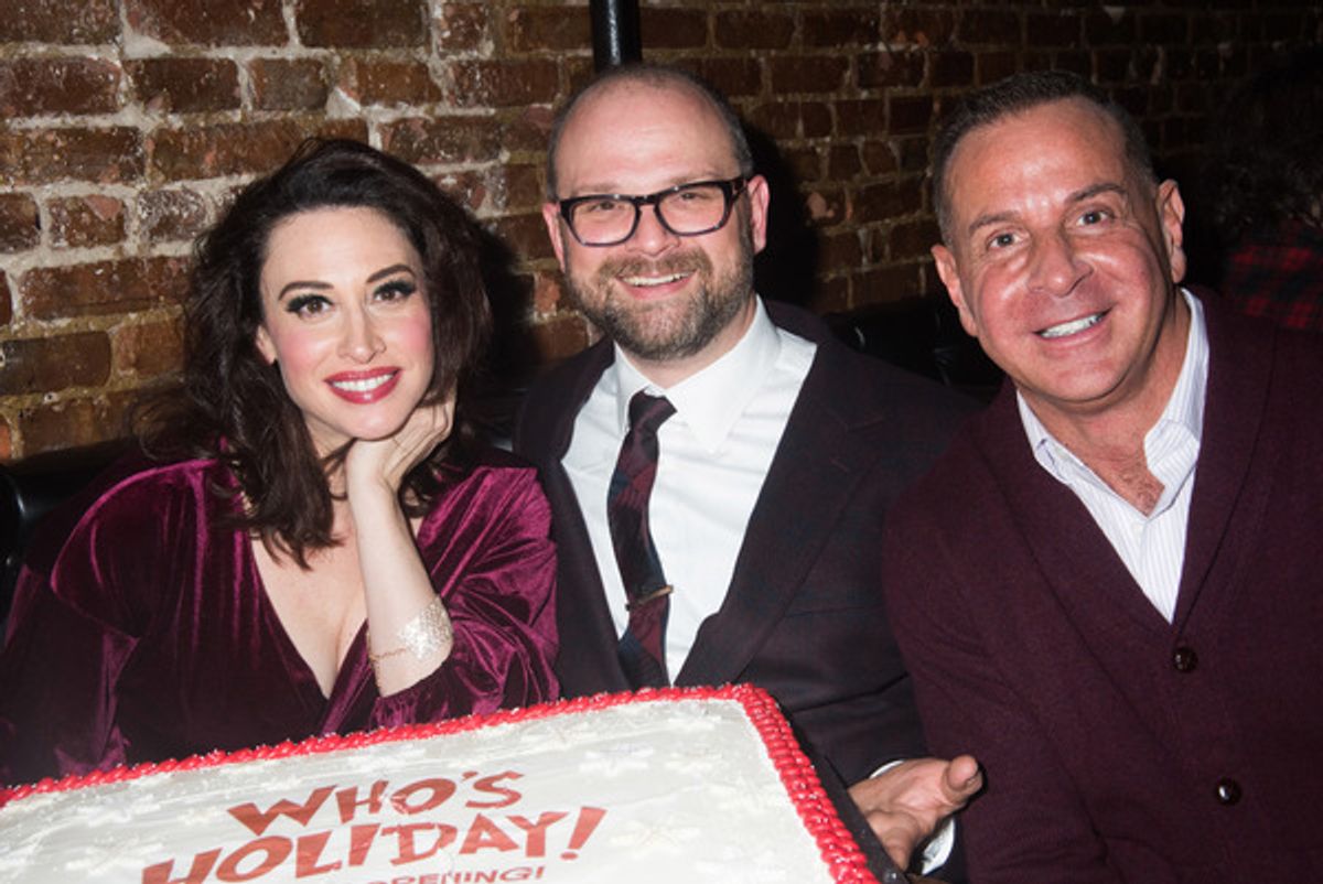 Lesli Margherita, Carl Andress and Matthew Lombardo at 