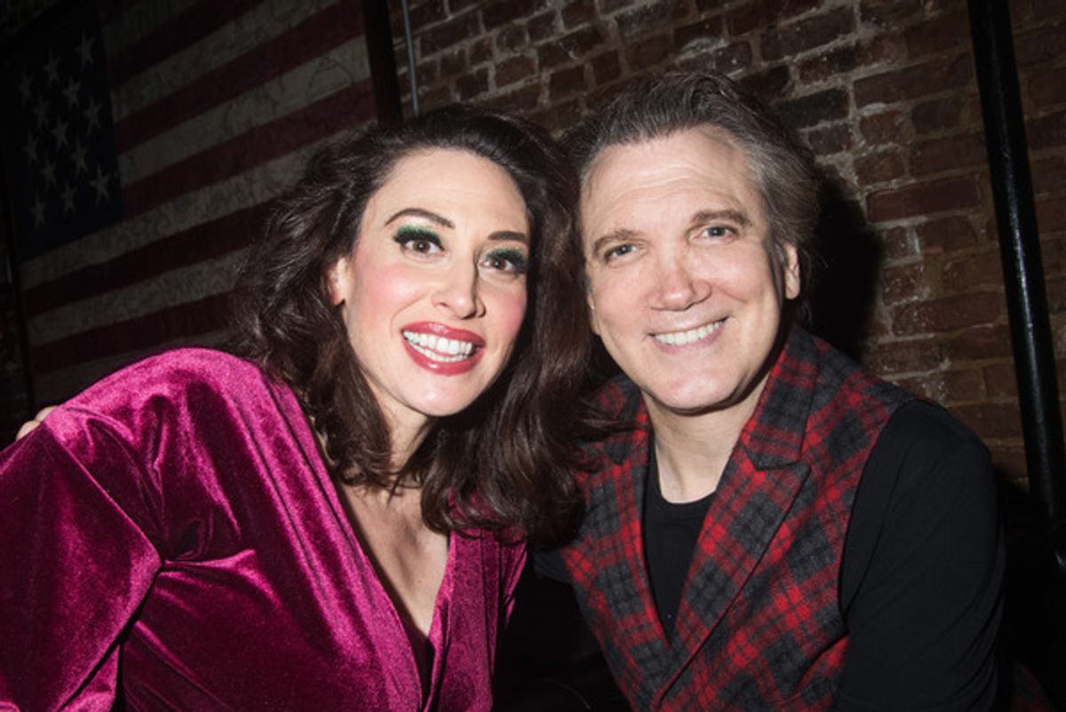 Lesli Margherita and Charles Busch at 