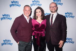 Matthew Lombardo, Lesli Margherita and Carl Andress Photo